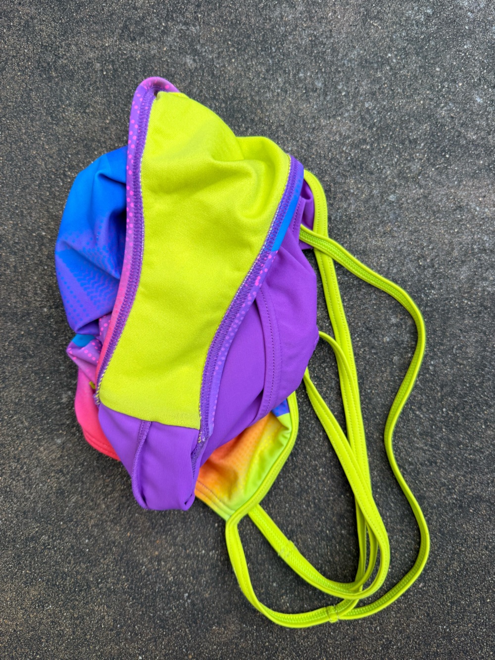 Arena Neon Multi-Color One-Piece Swimsuit for Women - Picture 5 of 5